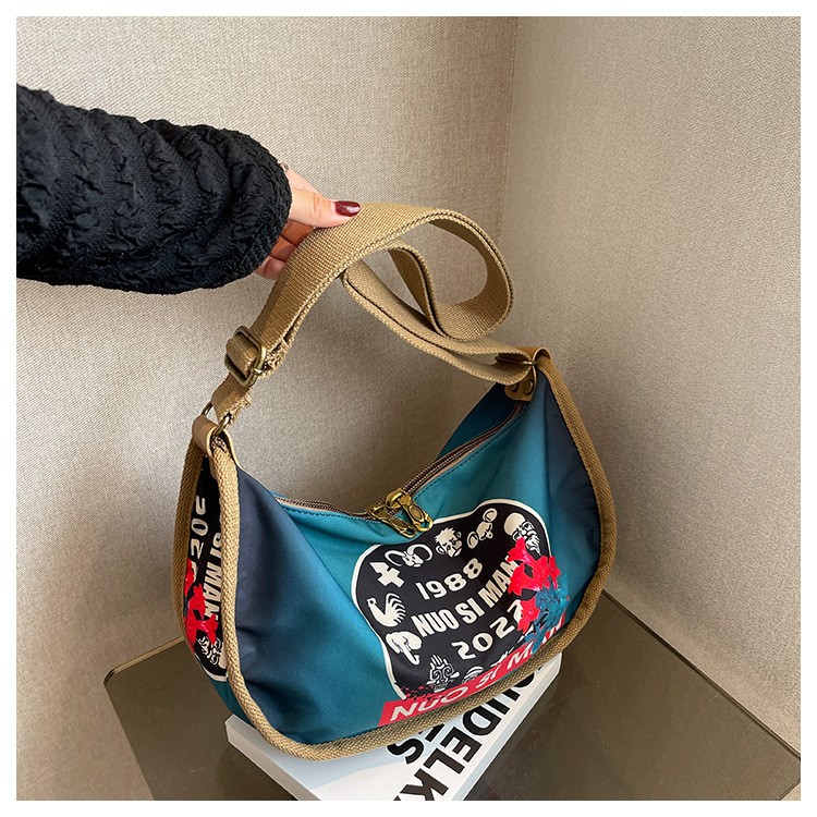 Messenger Shoulder Tide Bag ( blu colore )