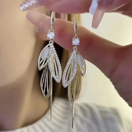 Copper Alloy Earrings New Fashion Plain Earring