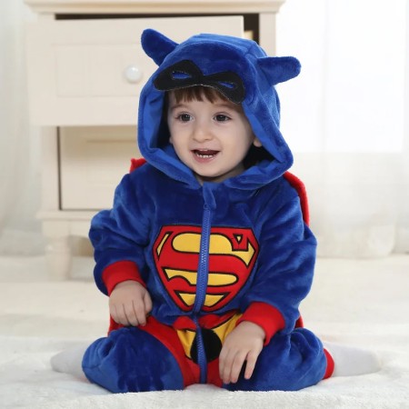 Superman Baby Rompers For Kids (18M - 24M)