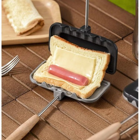 Double Sided Frying Pan - Sandwich Breakfast Maker