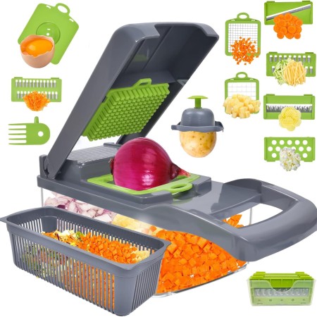 16 In 1 Vegetable Chopper & Slicer