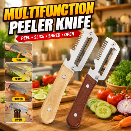 3 in 1 Multifunctional Stainless Steel Peeler