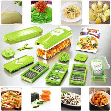 Nicer Dicer Plus Genius - Green